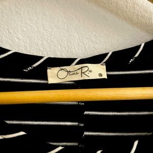 Striped skater dress